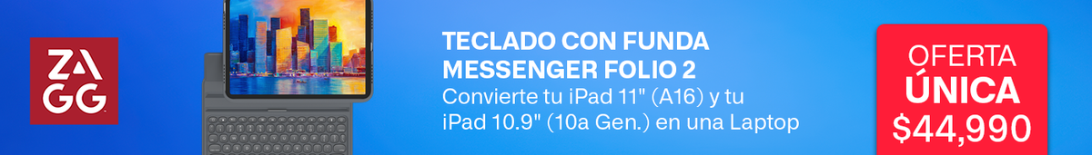 Teclado con Funda Messenger Folio 2 - franja