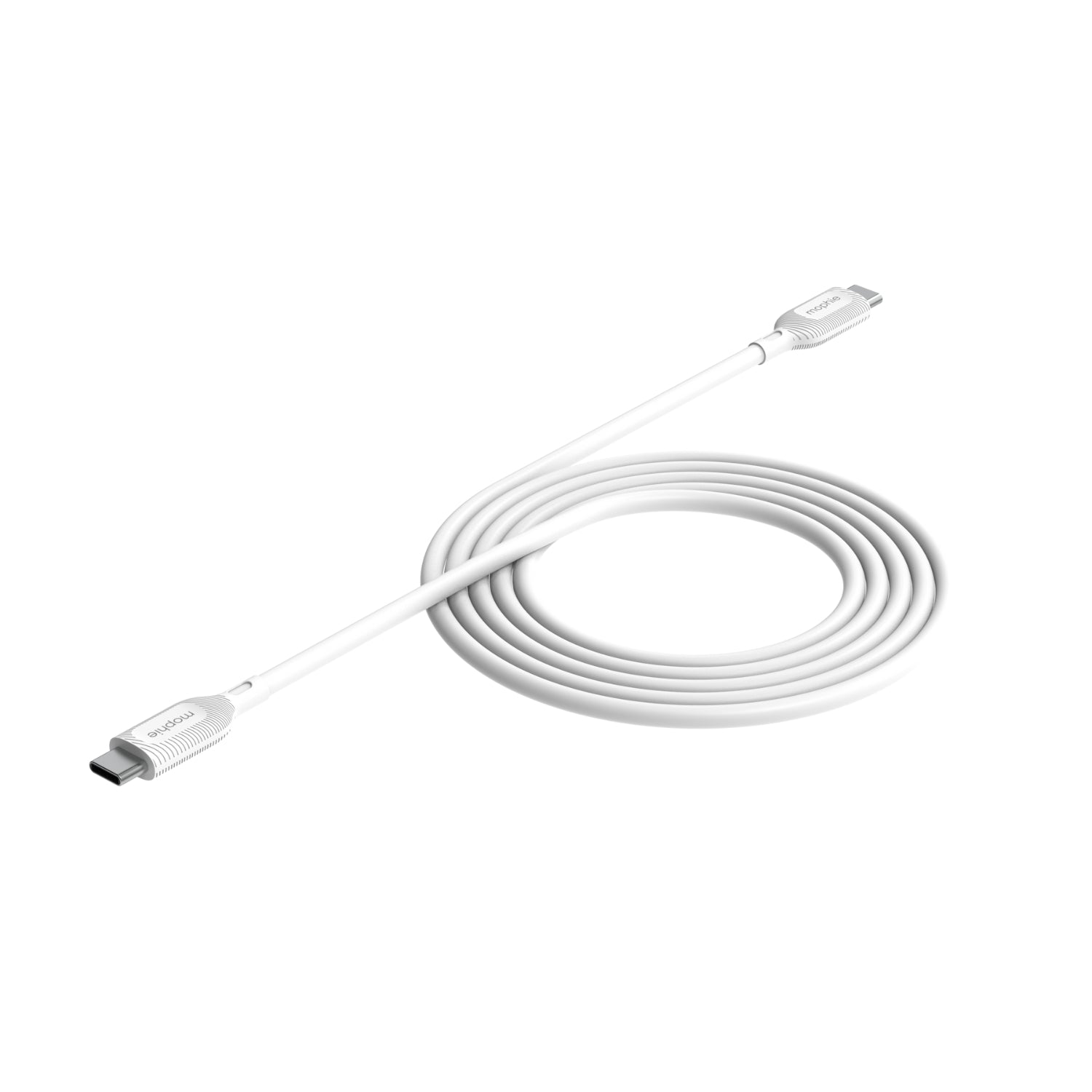 Cable USB-C a USB-C 2m 60W Mophie Blanco