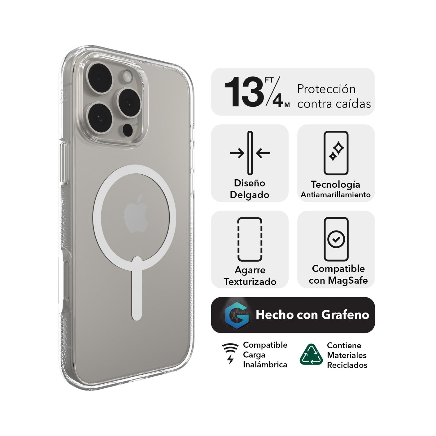 Carcasa Crystal Palace Snap para iPhone 16 Pro Max