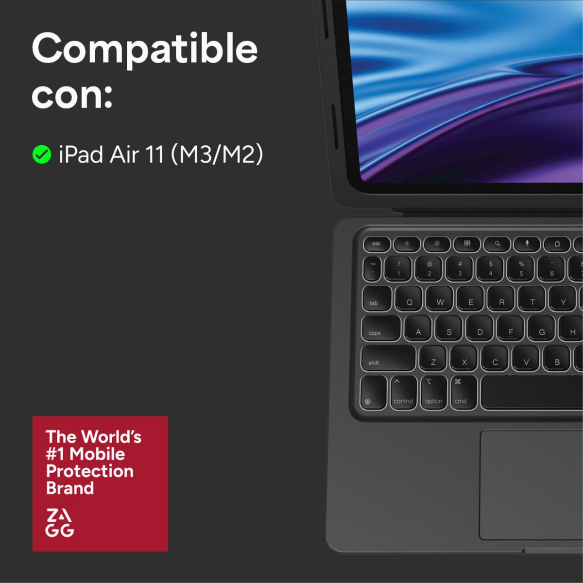 Pro Keys Connect teclado desmontable - ZAGG Chile