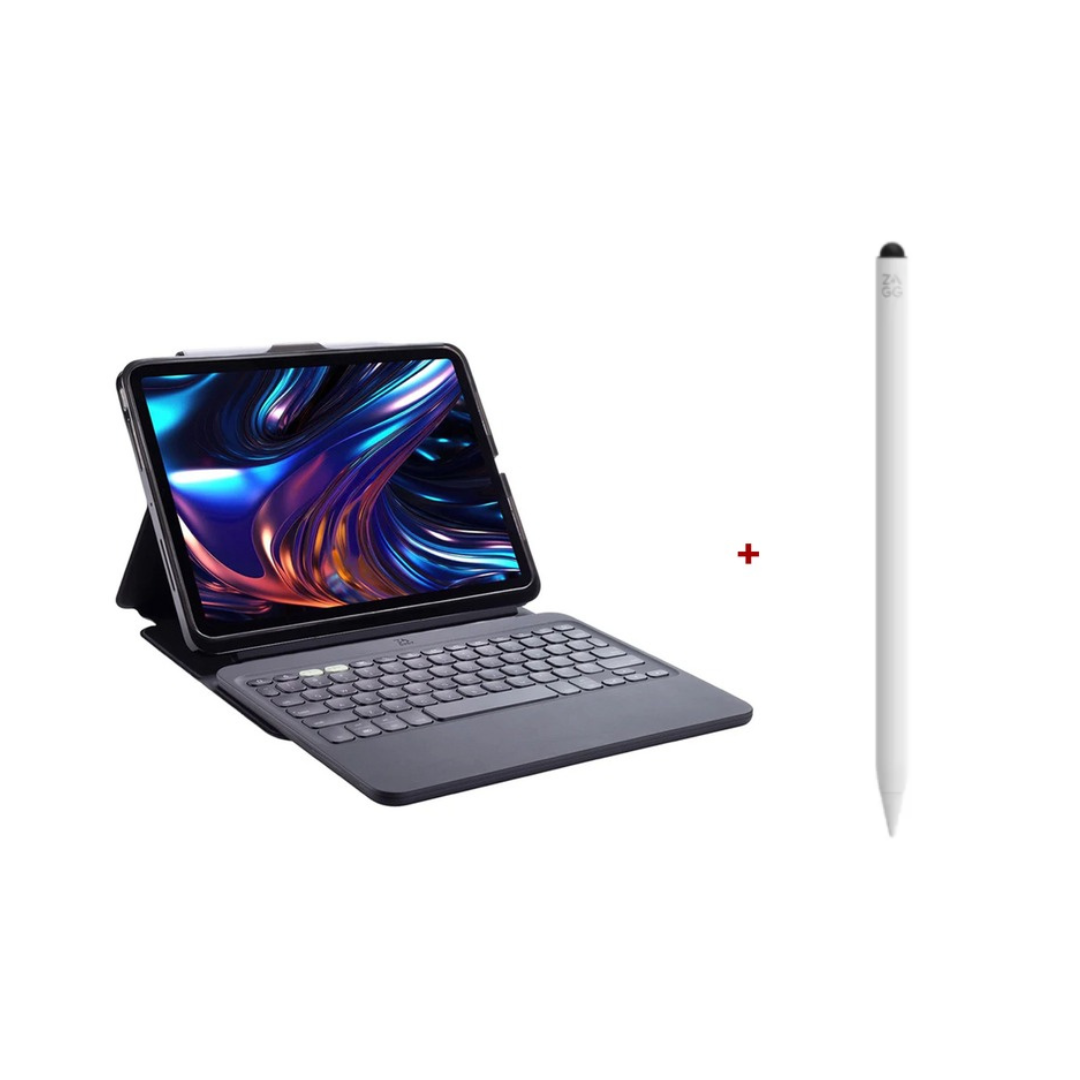 Combo Funda con teclado Pro Keys 2 para iPad Pro 11" M4 Zagg ES + Lápiz Pro Stylus 2