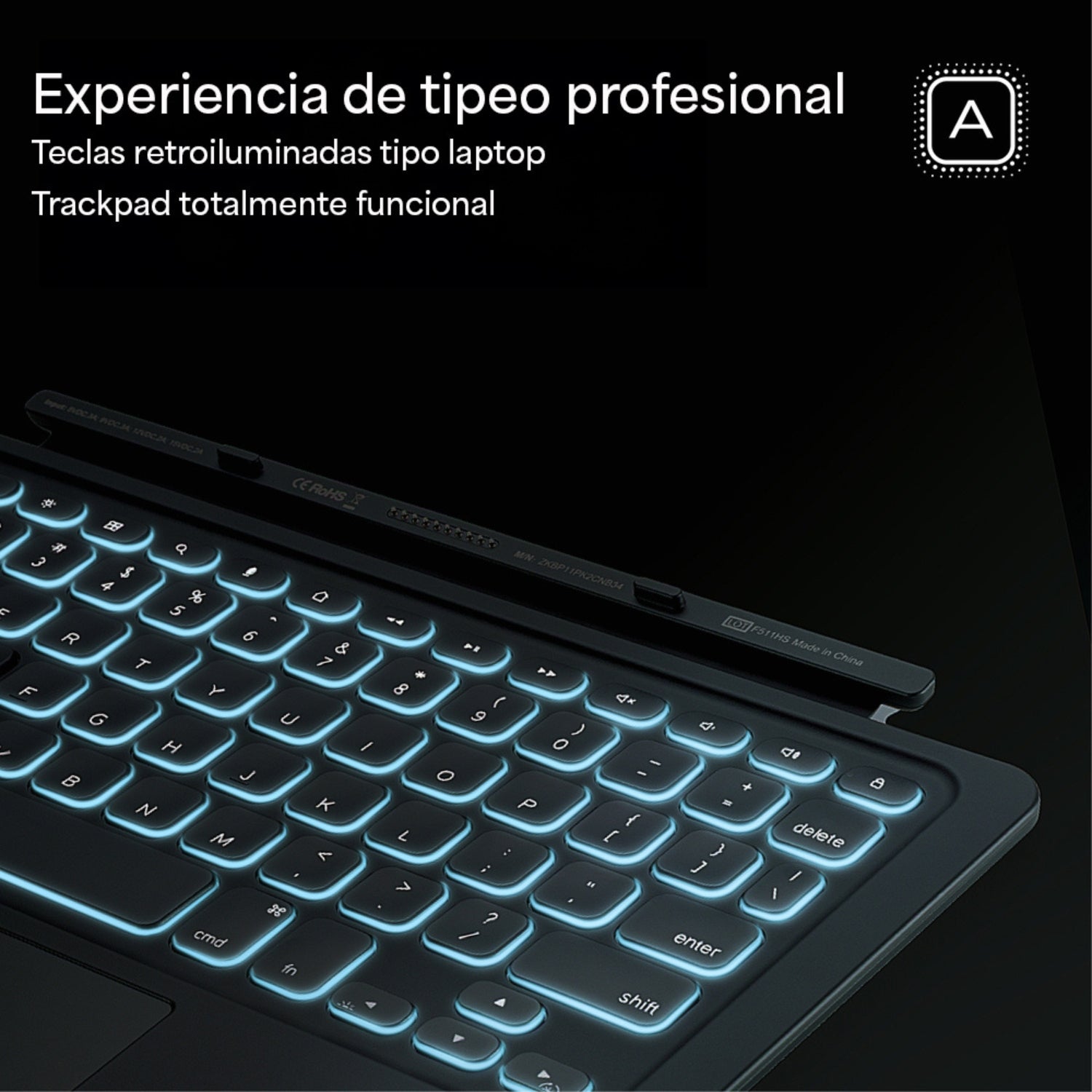 Pro Keys Connect teclas retroiluminadas - ZAGG Chile