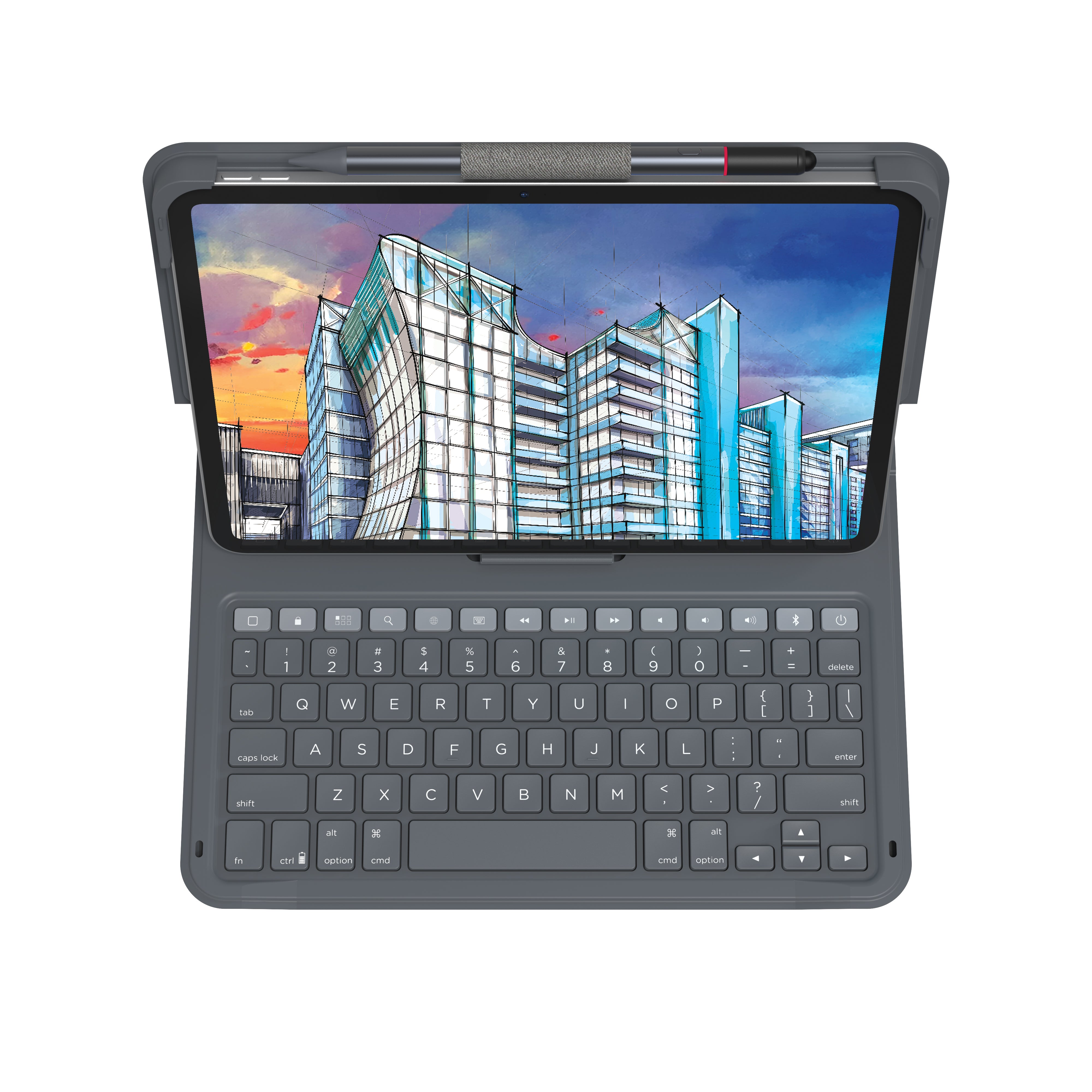 Teclado con Funda Messenger Folio 2 para iPad 10.9" (10a Gen) y iPad 11" (A16) - Teclado Español