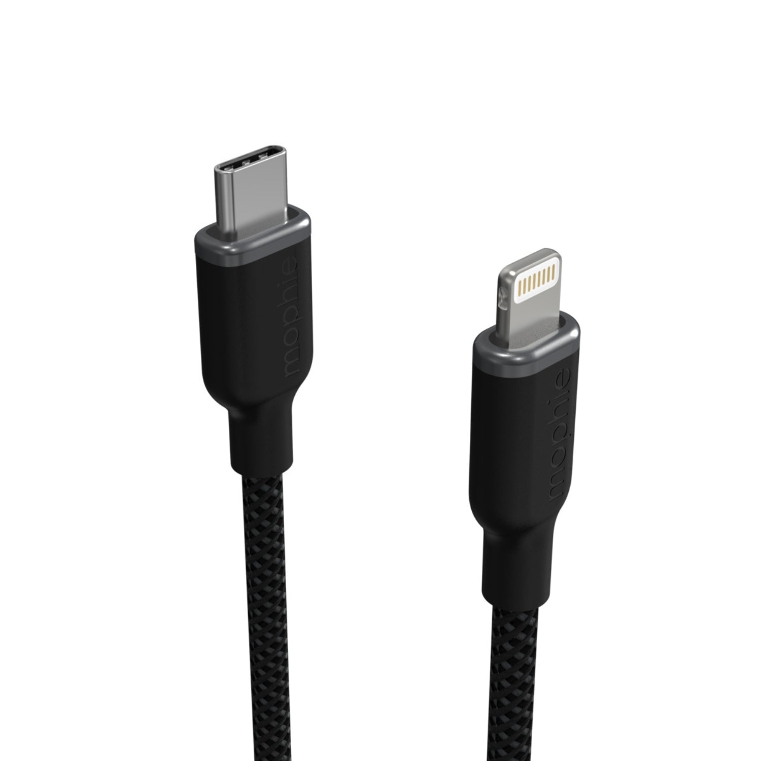 Cable USB-C a Lightning 2m 30W Mophie Negro