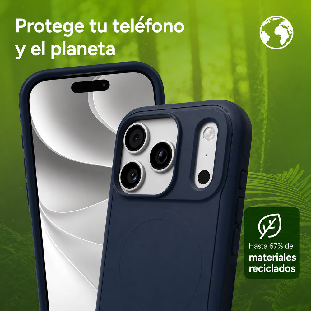 Carcasa Sedona Snap con Soporte para iPhone 18 Pro Azul Marino - 7