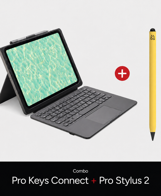 Combo Teclado con Funda Pro Keys Connect para iPad Air 11