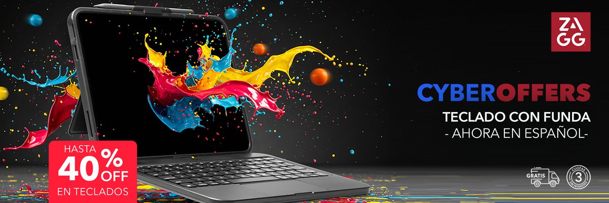 ZAGG Cyber Offers teclados en espanol 3000x1000